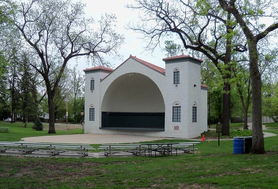 McKennan Park bandshell in Sioux Falls